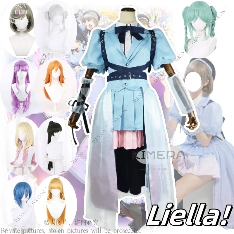 Liella! Cosplay Costume Wig Shibuya Kanon Tang Keke Arashi Chisato Heanna Sumire Hazuki Ren Wakana Shiki Wien Margarete Onitsuka