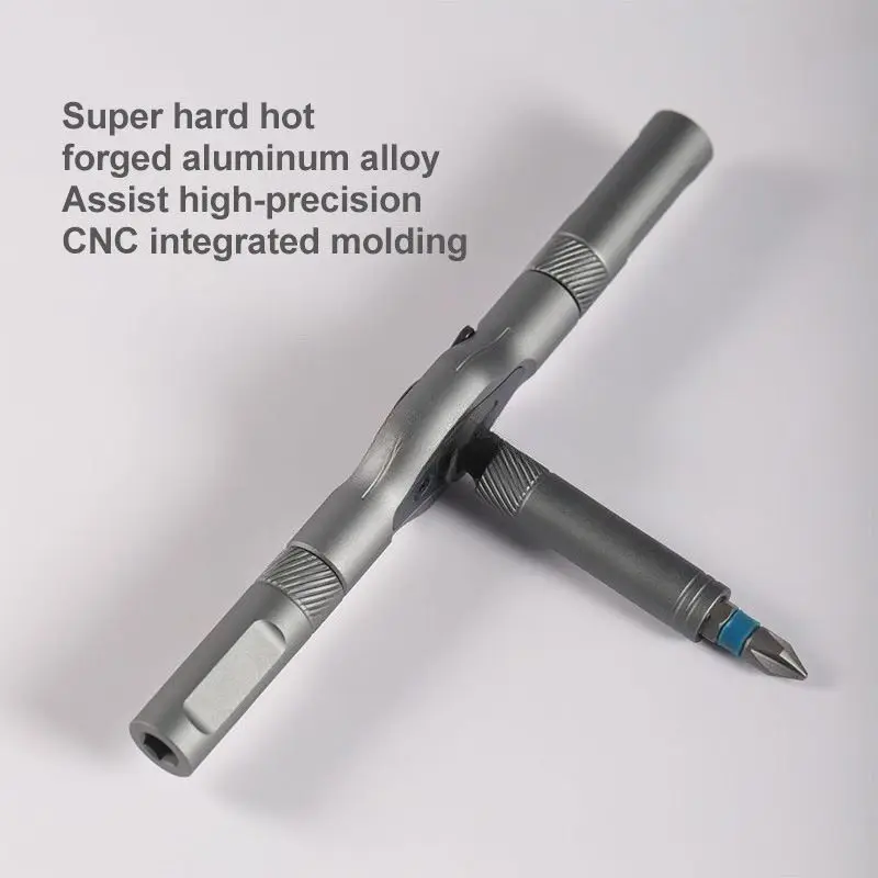 24-in-1 Multifunctional Ratchet Screwdriver Set with Magnetic Bits, Zinc Alloy Handle, Household Repair Tool Kit for DIY and