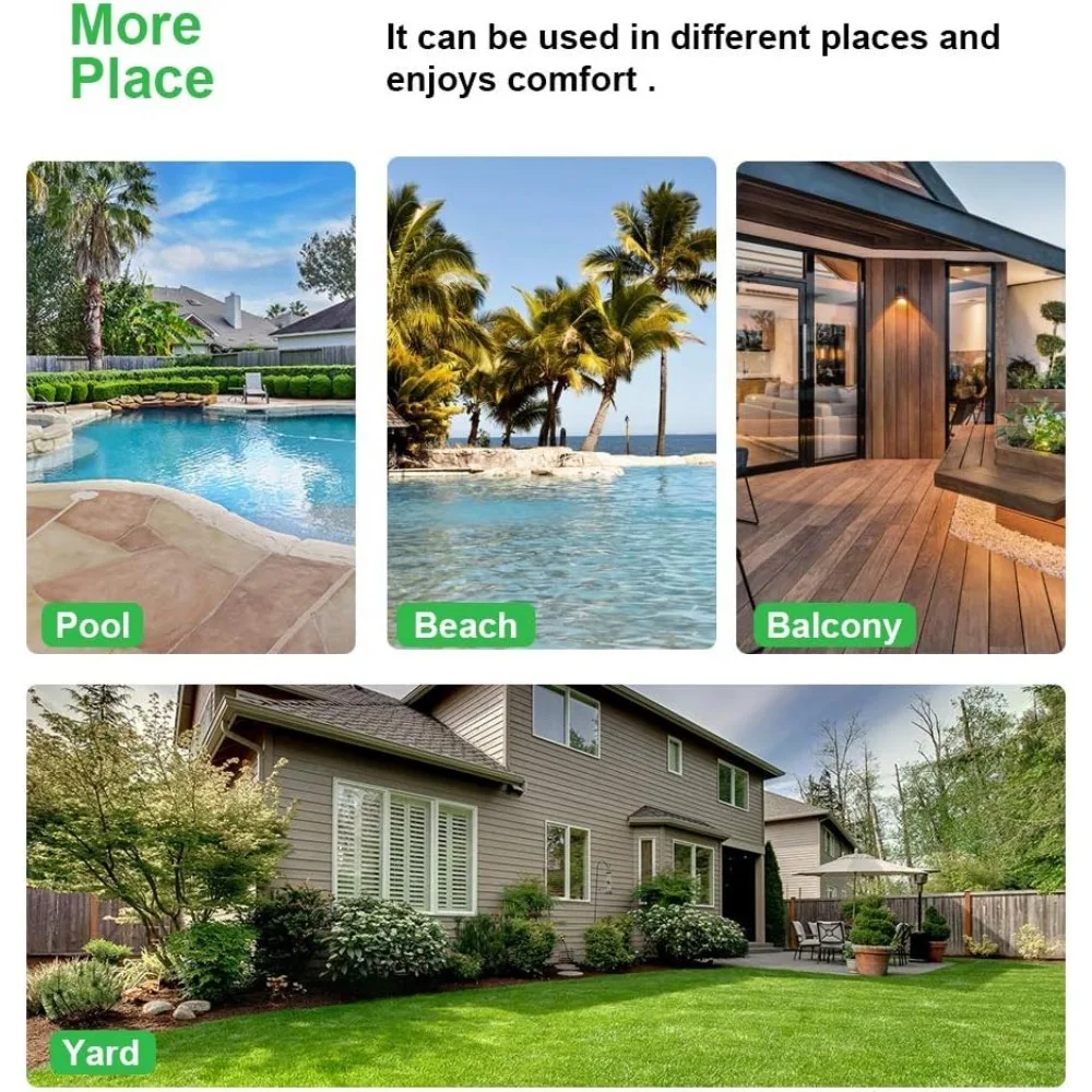 طقم بيسترو للفناء قابل للطي من خشب السنط مكون من 3 قطع طقم بيسترو خارجي مع كرسيين وطاولة مربعة لحمام السباحة