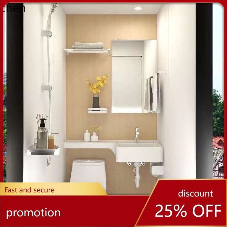 

CZ Integrated Shower Room Toilet Renovation Integrated Shower Room Freestanding All-in-One Bathroom