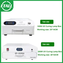 200W TBK-905 100W TBK 605 UV Ultraviolet Curing Box For Mobile Phone Repair Tools LCD Touch Screen Drying