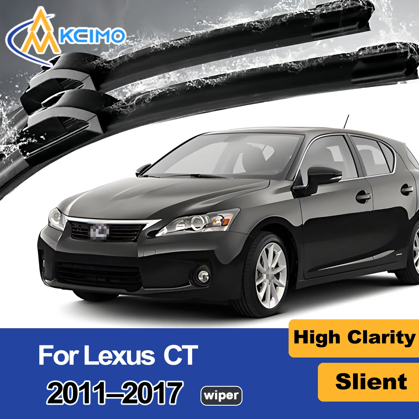 

2PCS New Front Windshield Wiper Blade for Lexus CT A10 2011-2017 Front Windshield Auto Wipers Blade Accessories 2017 2016 2015