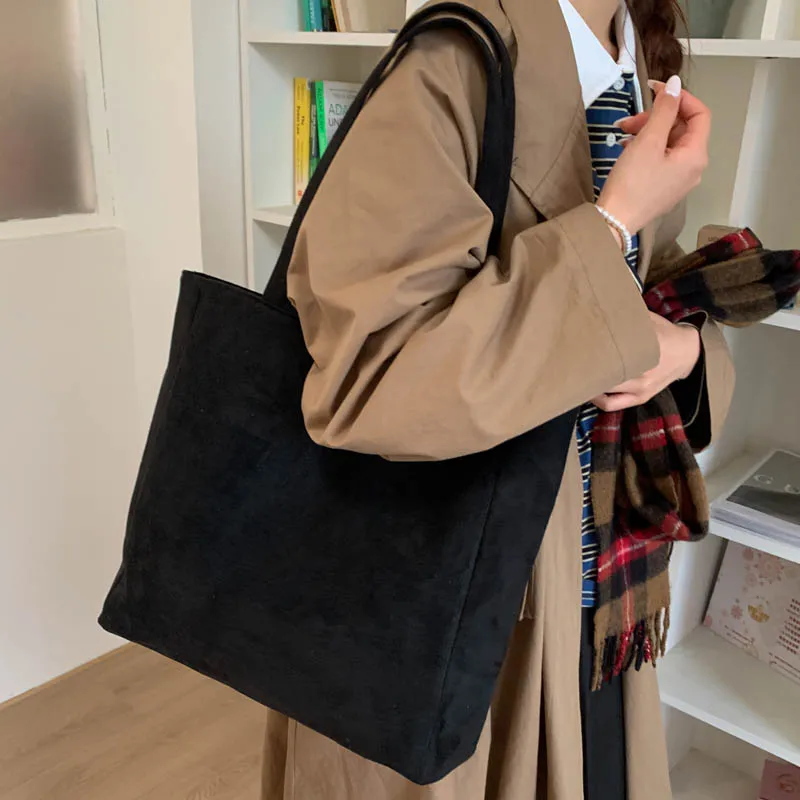 

Новая большая матовая сумка-тоут 2025 года, сумка через плечо, повседневная винтажная сумка для осени и зимы