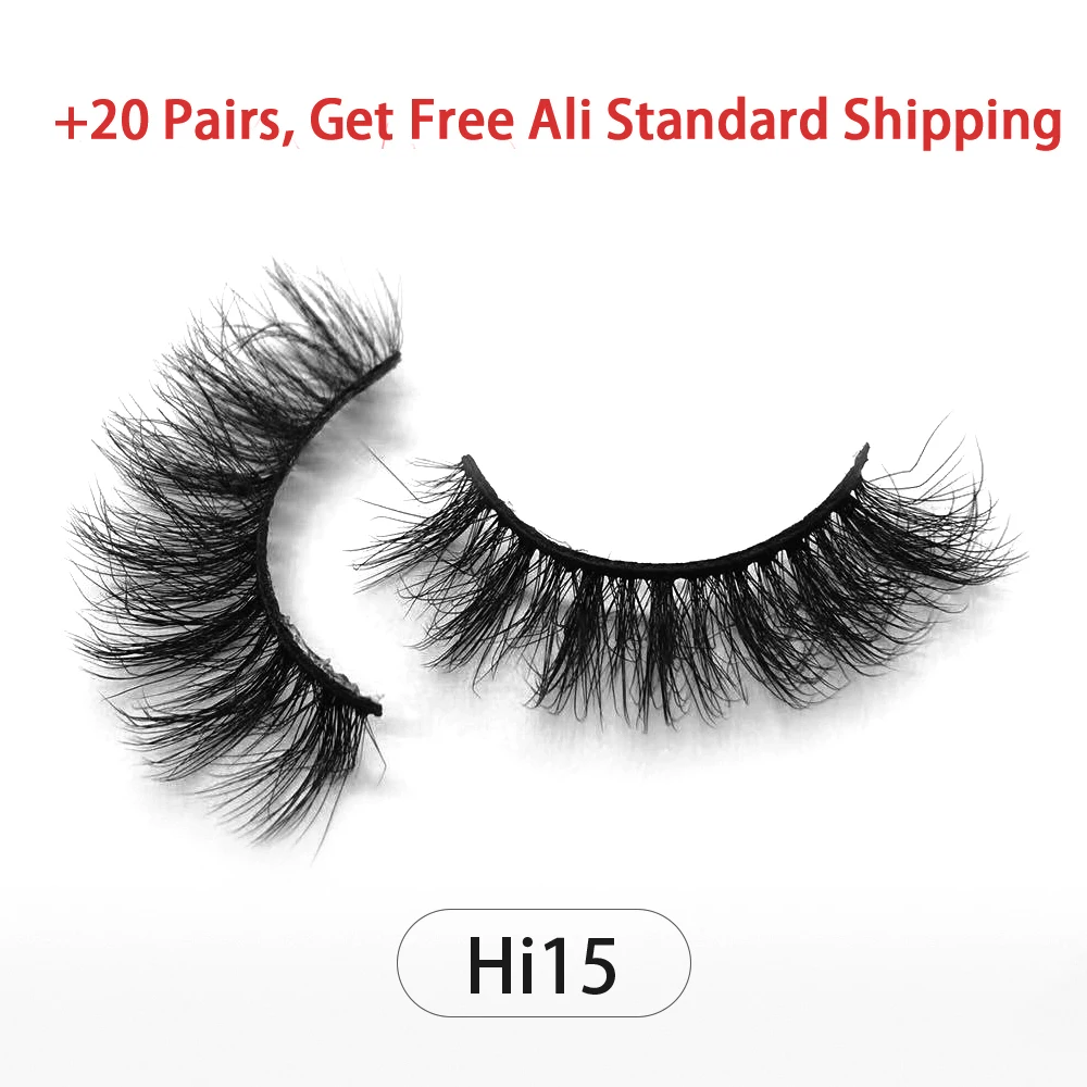 Wholesale Fluffy 5D False Eyelashes Cheap Fake Lashes Makeup 3D Faux Mink Lashes Extension Eyelash Faux Cils for Women Make Up