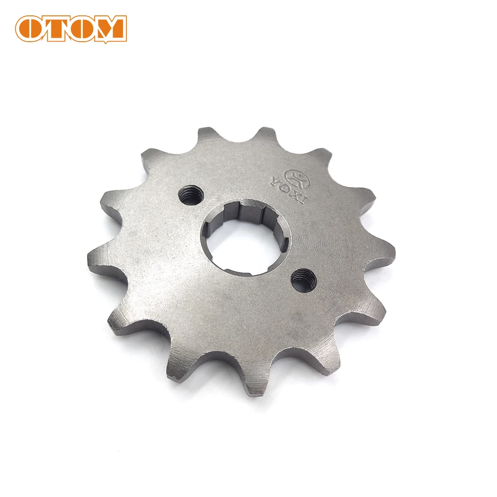 OTOM Motorcycle 520 Chains 13T Front Engine Sprocket Forged Lightweight Cog For ZONGSHEN CB250-F CB250D-G KAYO MOTOLAND AVANTIS