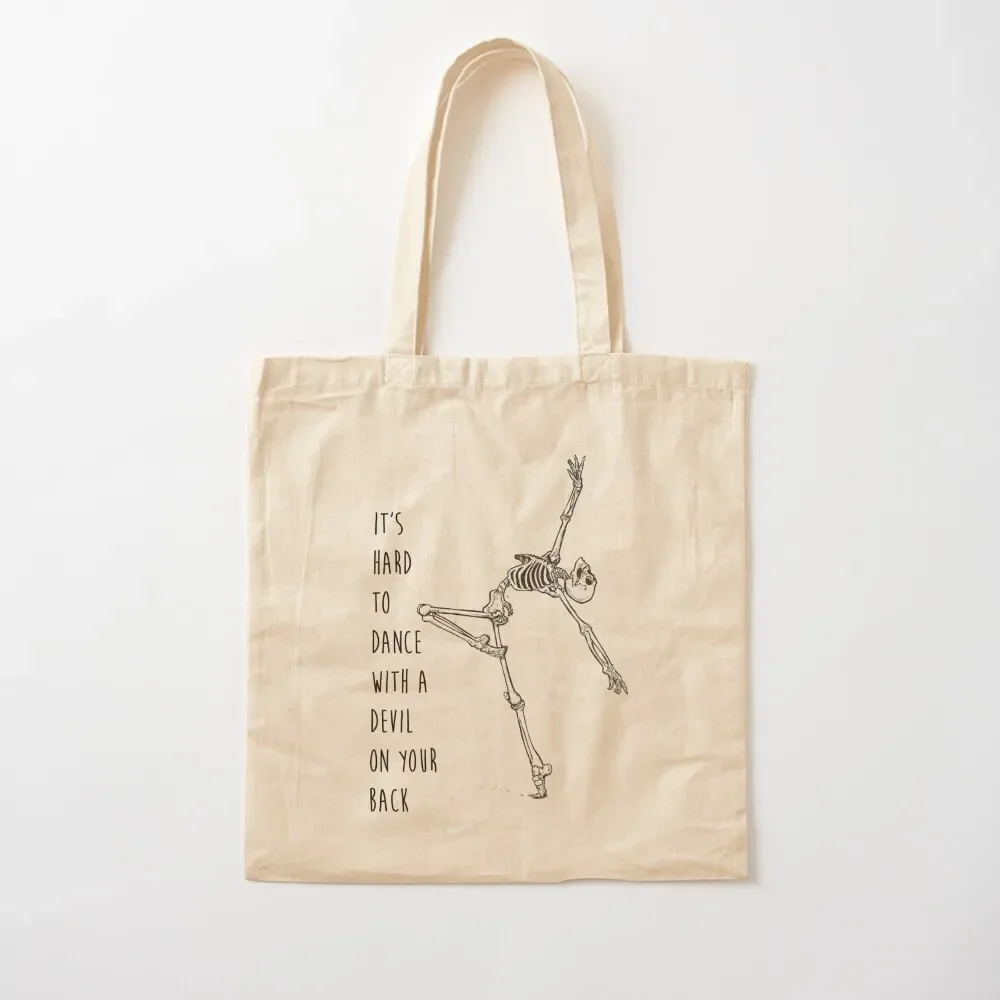 

Dancing Skeleton Tote Bag reusable shopping bags Shopping bags bags luxury women cute tote bag Tote Bag