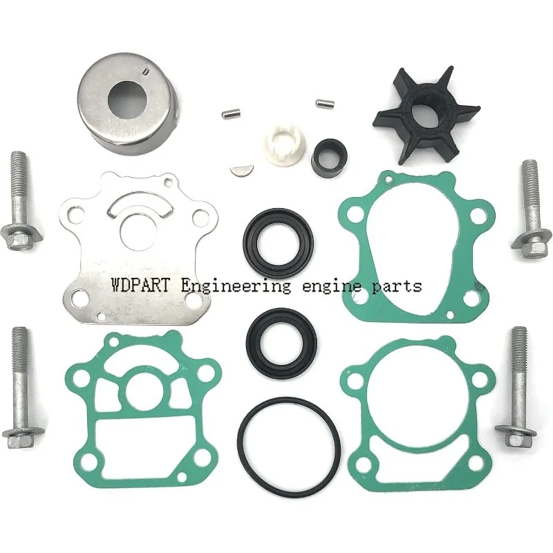 

6CJ-W0078-00-00 6CJ-W0078-01-00 Outboard Water Pump Repair Kit For Yamaha 70 HP 70HP Sierra 18-3494 4-Stroke F70LA 2010-2021