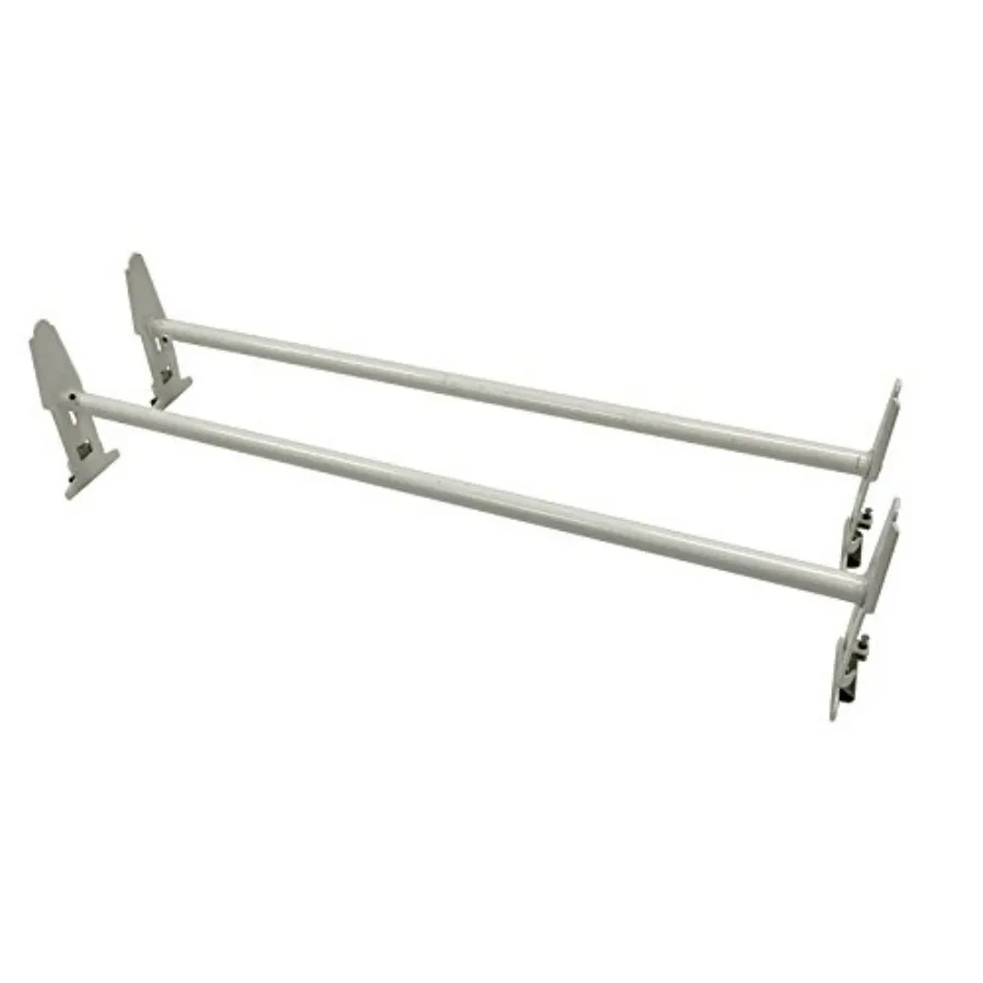 

Багажник на крышу автомобиля 70440 Gutter Mount Van Rack, 500 фунтов, белый, для хранения, прочный, легкий дизайн