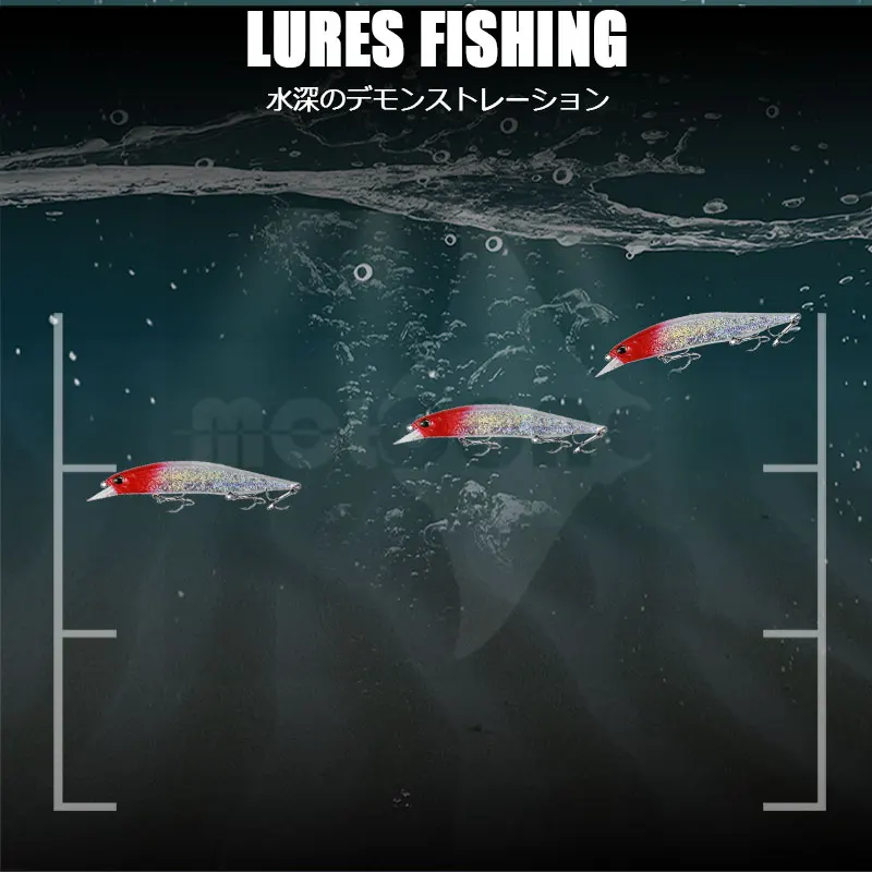 Fishing Accessories Lure Minnow 8g 17g Jerkbait Suspend Flotadores Wobblers Pesca Leurre Brochet  Fish Isca Artificial Equipment