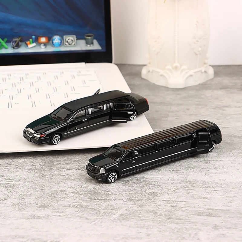 

Diecast Metal Toy Vehicle Model Stretch Lincoln Limousine Luxury Educational Car Collection Gift Kid Doors Openable