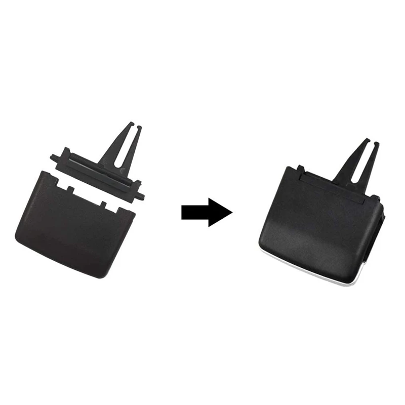 2X per Mercedes Benz Front Center Air Vent Tabs , Row Air Grille Tabs riparazione Clip per W166 X166 Gl Gls Ml Gle Class