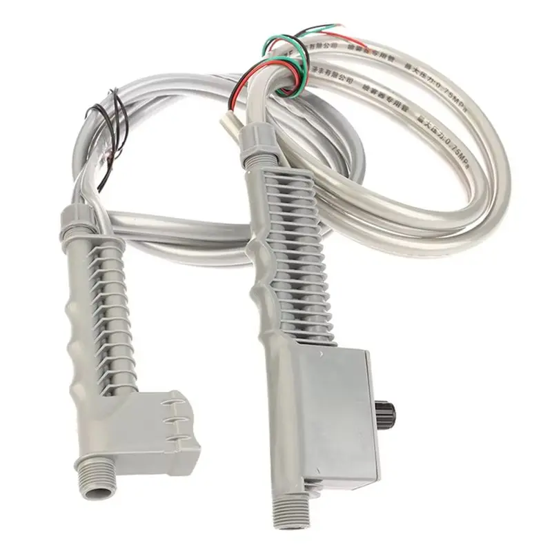 AS63-Dual-Line Tube Hose Outlet Pipe Handle Electric Sprayertube Handle Power Switch Control Line 1PCS Switch Random Color