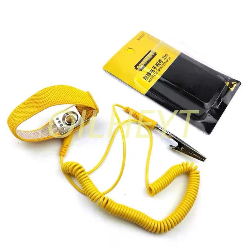 Anti-Static Wrist Strap Electrostatic Discharge Bracelet for Laser Installation ESD Grounding Protection Accessory