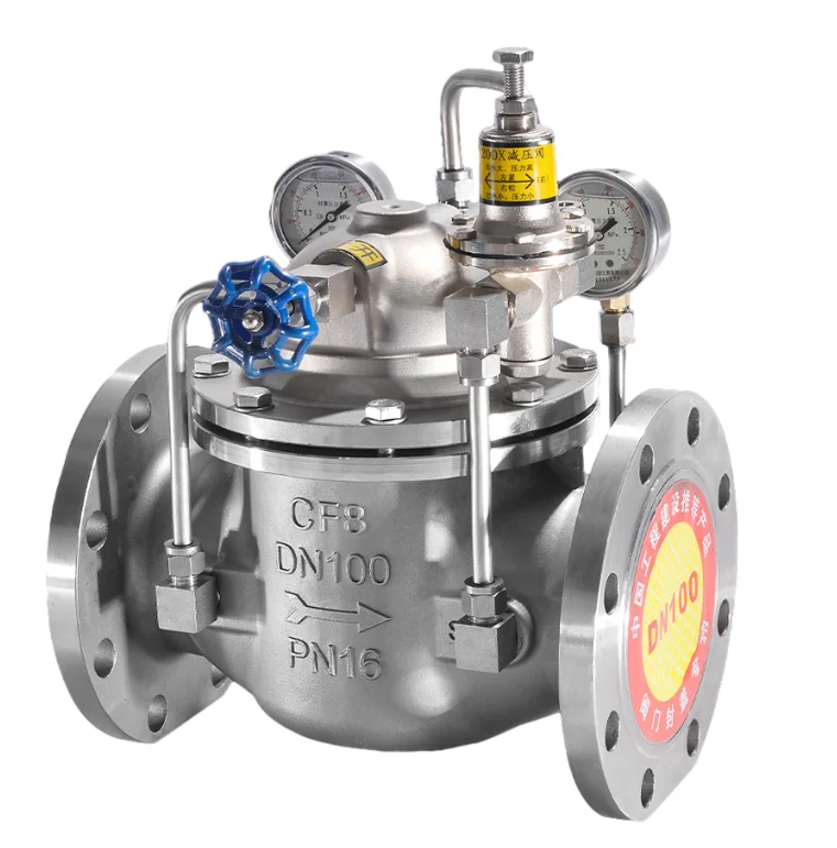 

Pressure Reducing Control Valves Sanitary Stainless Steel Safety Relief Valve