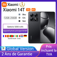 Xiaomi 14T 5G NFC,MediaTek Dimensity 8300-Ultra,50 Mp Camera,144 Hz AI Screen,5000 mAh Battery,Charger Not Included