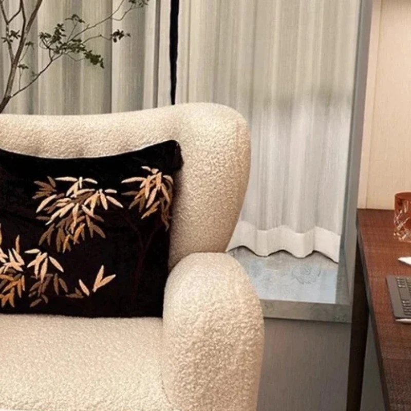 

Living Room Single Sofa Dining Chair Victoria Mid-century Underframes Relaxing Lounge Chair Muebles Para Hogar Home Furniture