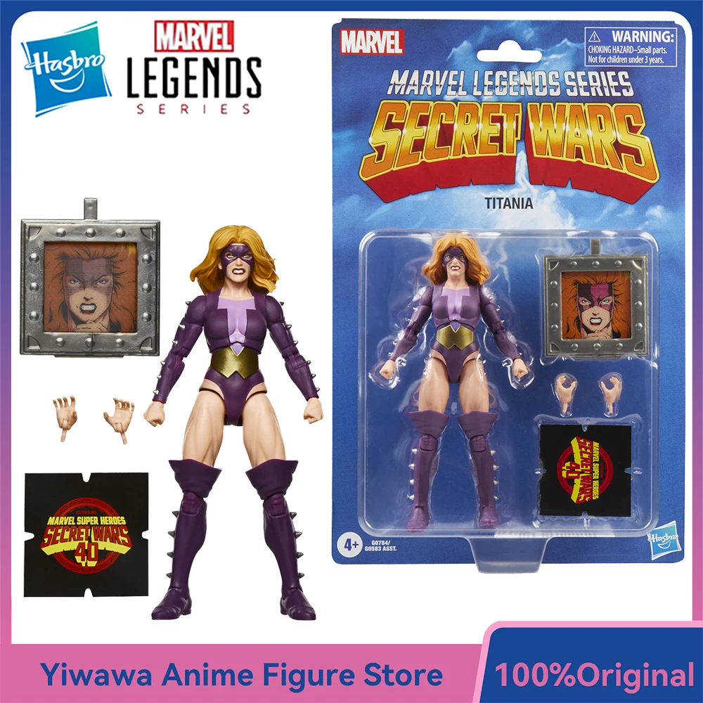 

[В наличии] Hasbro Marvel Legends Series Secret Wars Titania 15 см Ретро Cardback Экшн Аниме Комикс Фигурка Модель Игрушки