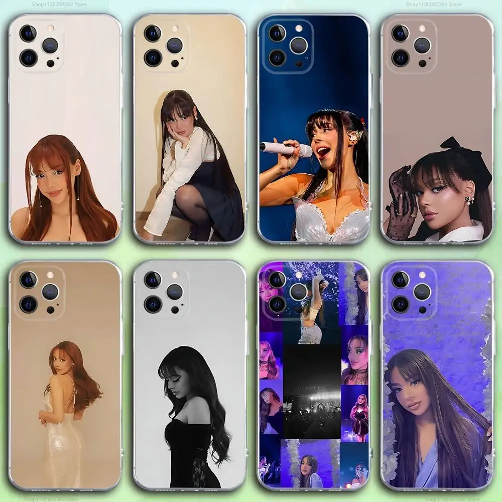 حافظة هاتف A-Ayliva Singer لهاتف iPhone 17,16,15,14,13,12,11 Pro,Max,Plus,X,XS,XR,SE4,E غطاء ناعم شفاف صغير