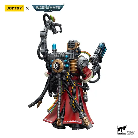 JOYTOY Warhammer 40k 1/18 Actionfigurer Anime 10,8 cm Adeptus Mechanicus Skitarii Ranger Alpha Transuranic Data-tether 10 best sales glädje leksakssvärd - №3