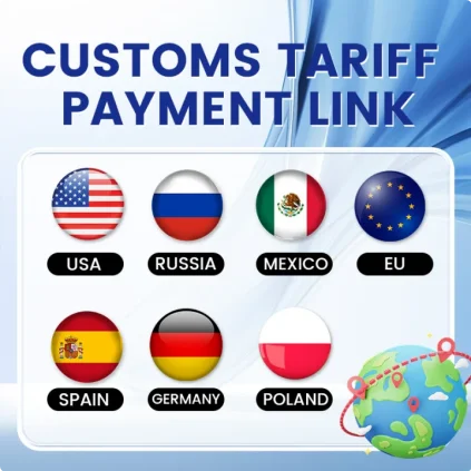 Delivery service fee payment link