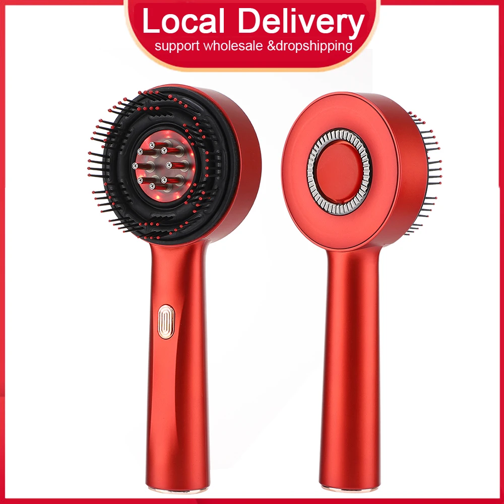 

Глубокая массажная расческа для разминания кожи головы, 630 нм, легкий массаж роста волос, щетка для кожи головы, аппликатор для головы, против потери