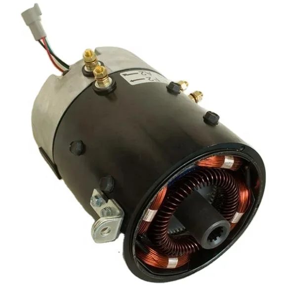 Airow 48V 3.7KW DC Motor For Electric Sightseeing Bus