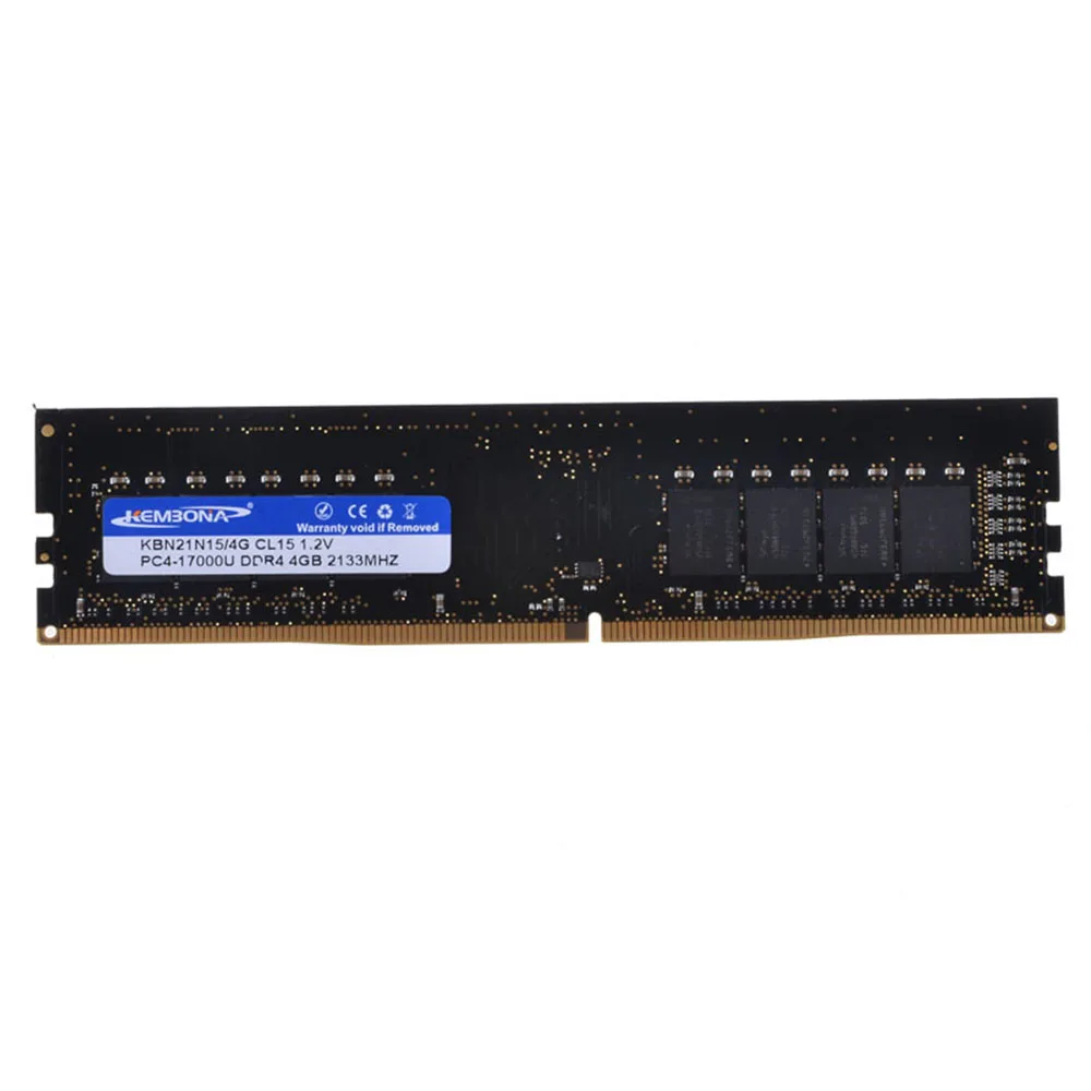 KEMBONA Brand New PC LONG-DIMM Desktop DDR4 4GB 4G 2400MHZ And 2133MHZ 2666MHZ 3200MHZ 288PPin  compatible for INTEL& for A-M-D