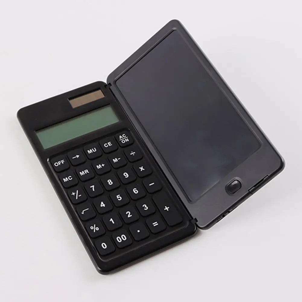 Scientific Calculator Portable Multifunction Calculator with Erasable Writing Tablet 10 Digits Lcd Display for Office School