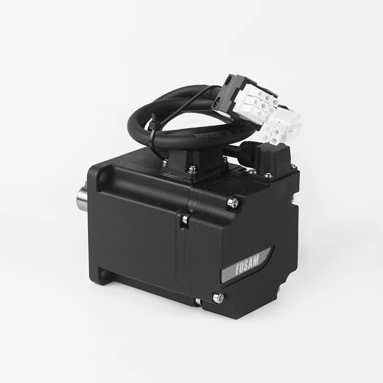 Motor Servo Mini Emtech 40BSF 100W 220v 3000RPM 0.32 N.M 17bit Nilai Absolut Rendah Kebisingan untuk Mesin Pengemas