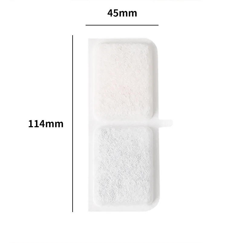 300pcs Cat Fountain Activated Carbon Water Dispenser Replacement Filters Pet Drinking Water Cleaner Suitable for Cat Fountains
