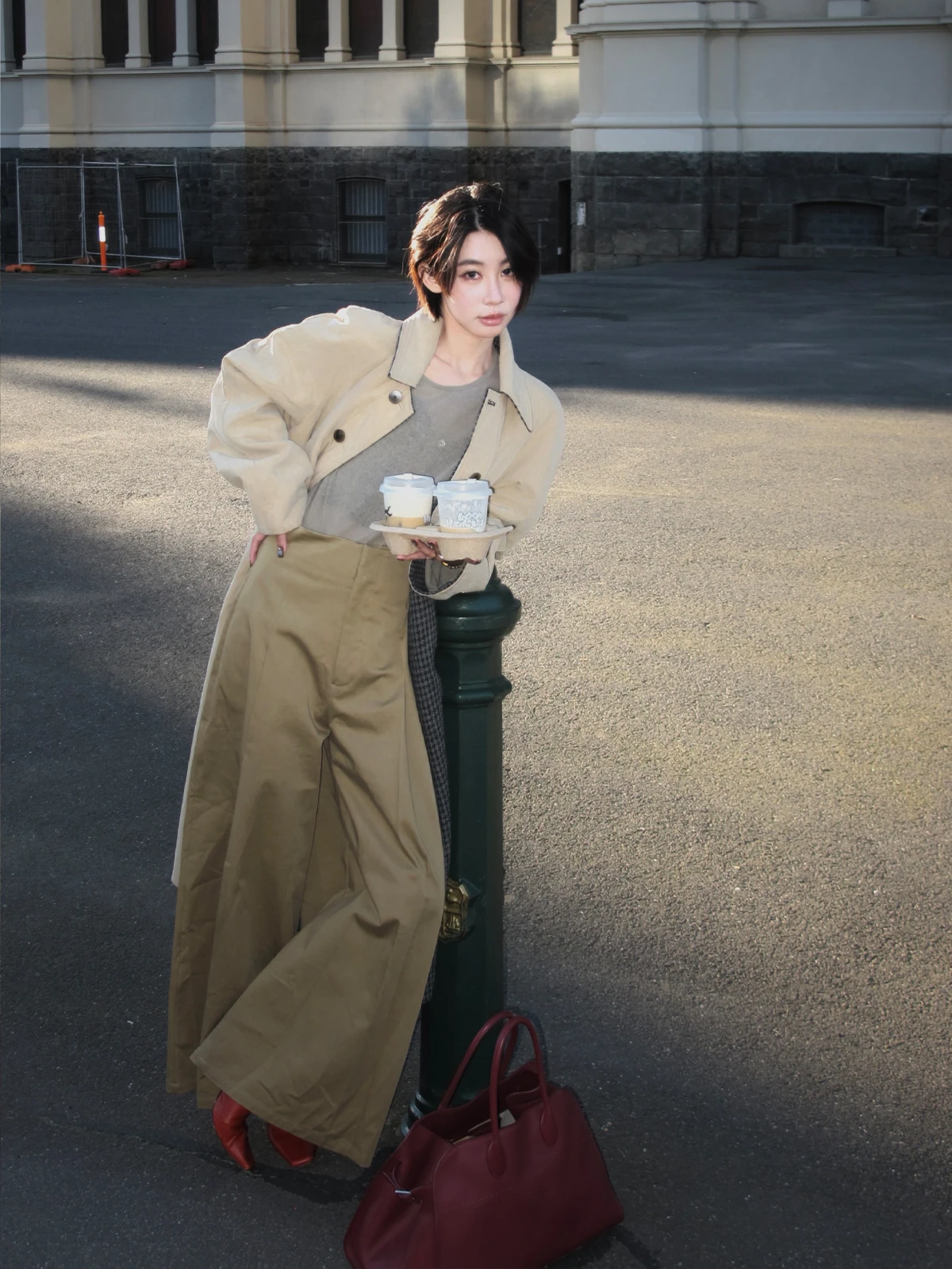 

Брюки-кюлоты Call Me Blue с высокой талией, широкими штанинами, повседневные, из хлопка, универсальные, для женщин