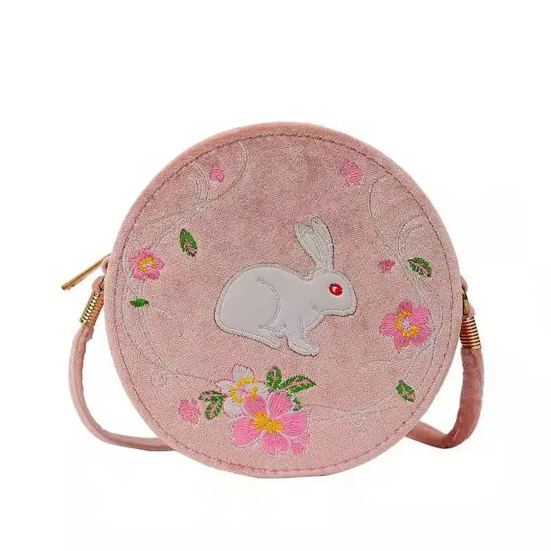 New Shoulder Bag Ladies Crossbody Fashion Easter Bunny Beach Woman Handbag Vintage Shoulder Simple Designer Female Messenger Bag