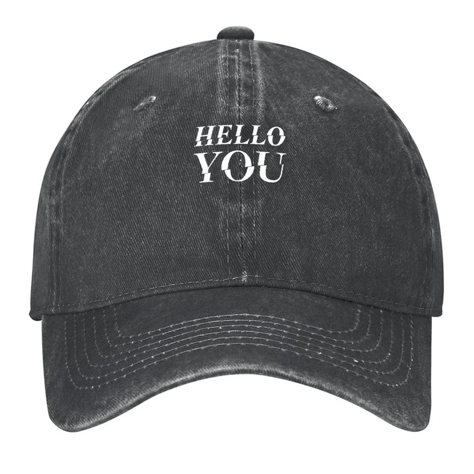 

Vintage You Quote Hello You Photographic Baseball Cap Golf Cap Luxury Man Hat Snapback Cap hard hat Girl Men's