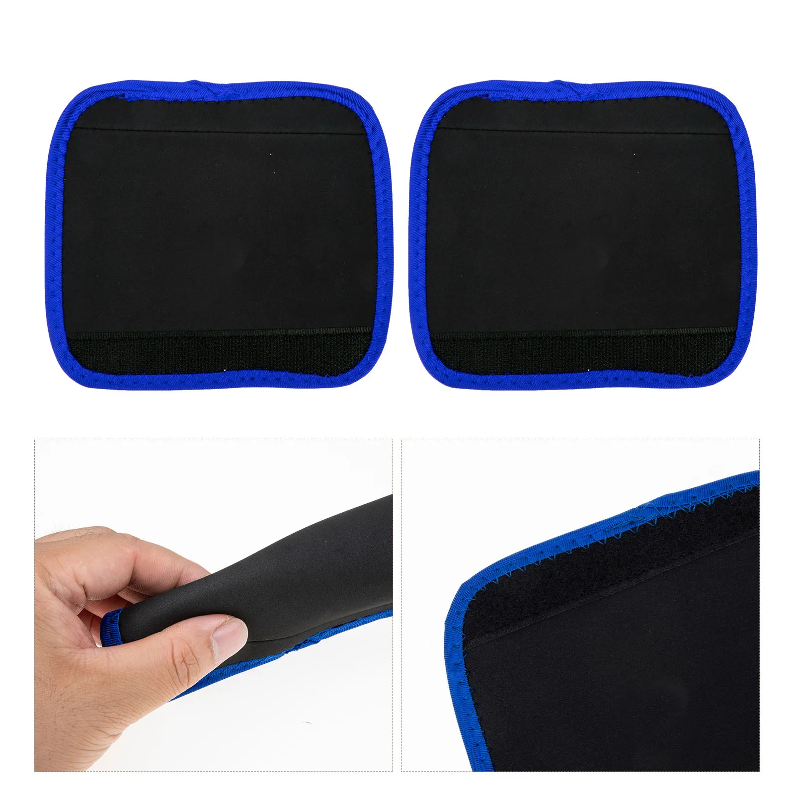 

2pcs Exercise Palm Pads Neoprene Grip Pads For Weightlifting Training Reusable Lifting Grips Workout Hand Guards Fitness