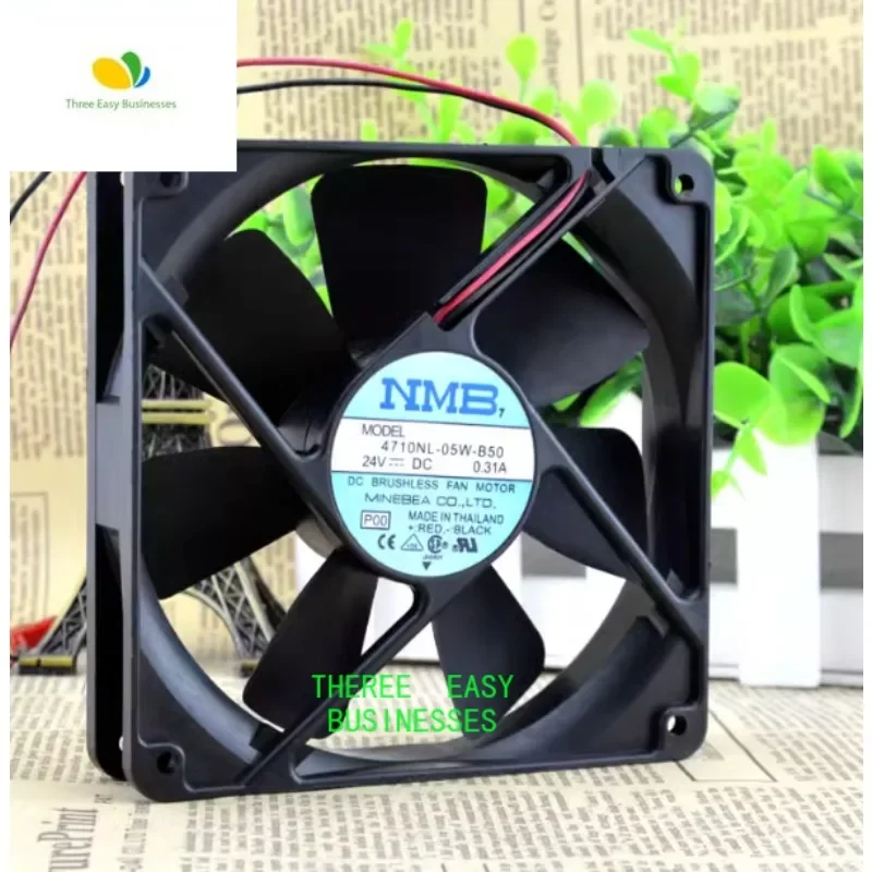 

12CM Inverter Fan Silent Fan 12025 24V 0.31A 4710NL-05W-B50 Two Wires