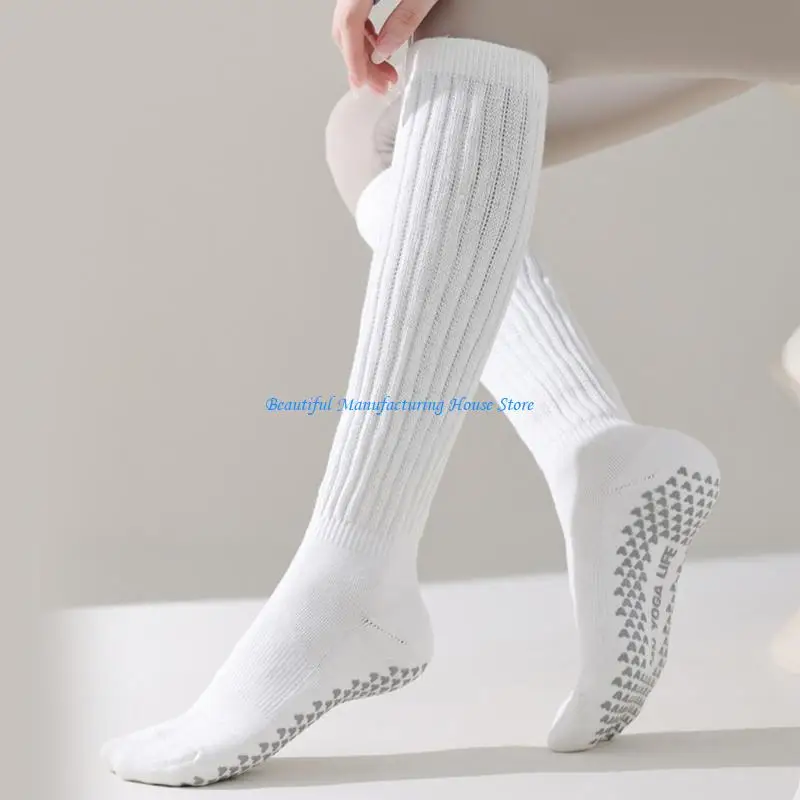 

E56a пилатесские Grippy Носки с ручками для женщин йоги нельзя длинные носки для Барре