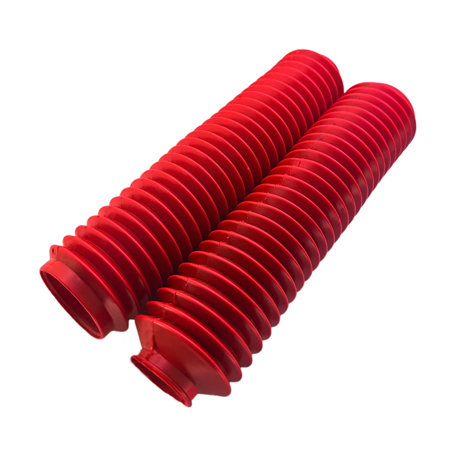 Yecnecty 1 Pair Motorcycle Parts Motocross Front Fork Protector Anti Dust Covers Gaiters Boots For KTM CRF250 YZF RMZ KLX TTR250