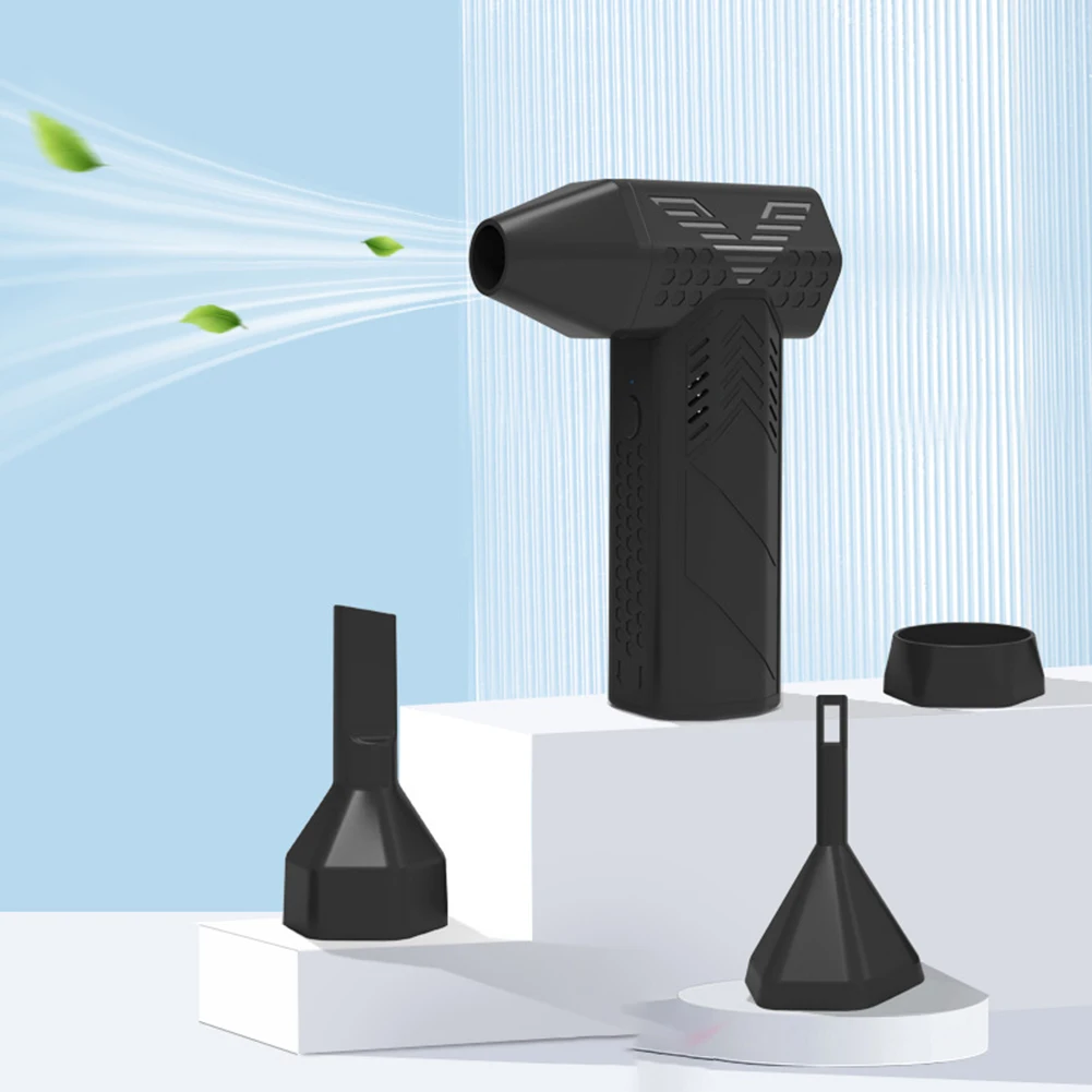 Multifunctionele luchtblazer 130000 RPM stofblazer Luchtstofdoek op batterijen Compact en lichtgewicht ontwerp voor het reinigen van dierenharen