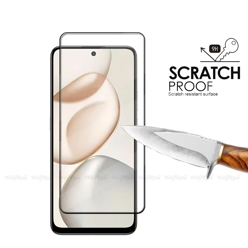 6 في 1 لهاتف Honor X7d 5G زجاج لهاتف Huawei Honor X7d 5G زجاج مقسى 9H غراء كامل 9H HD واقي شاشة Honor X7d 5G زجاج عدسة
