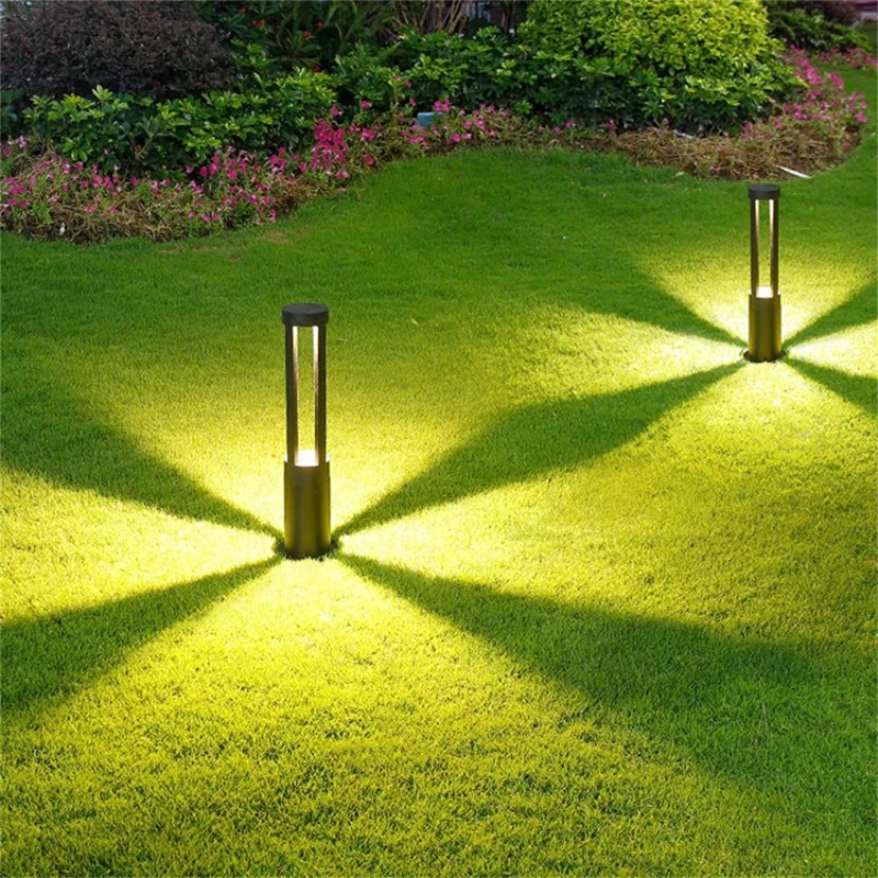 

New Arrival Hot Sale China Modern Decorative Outdoor Modern Standing Waterproof Aluminum Ip65 Garden Lawn Light