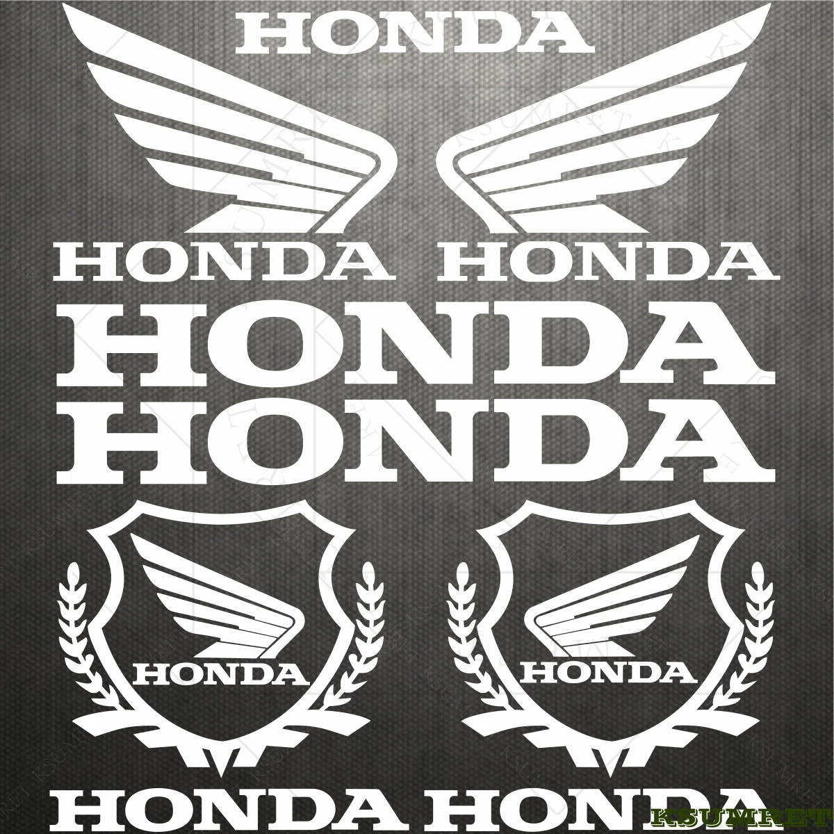 

For Honda Motorcycle Sticker Decal Tank Logo Waterproof