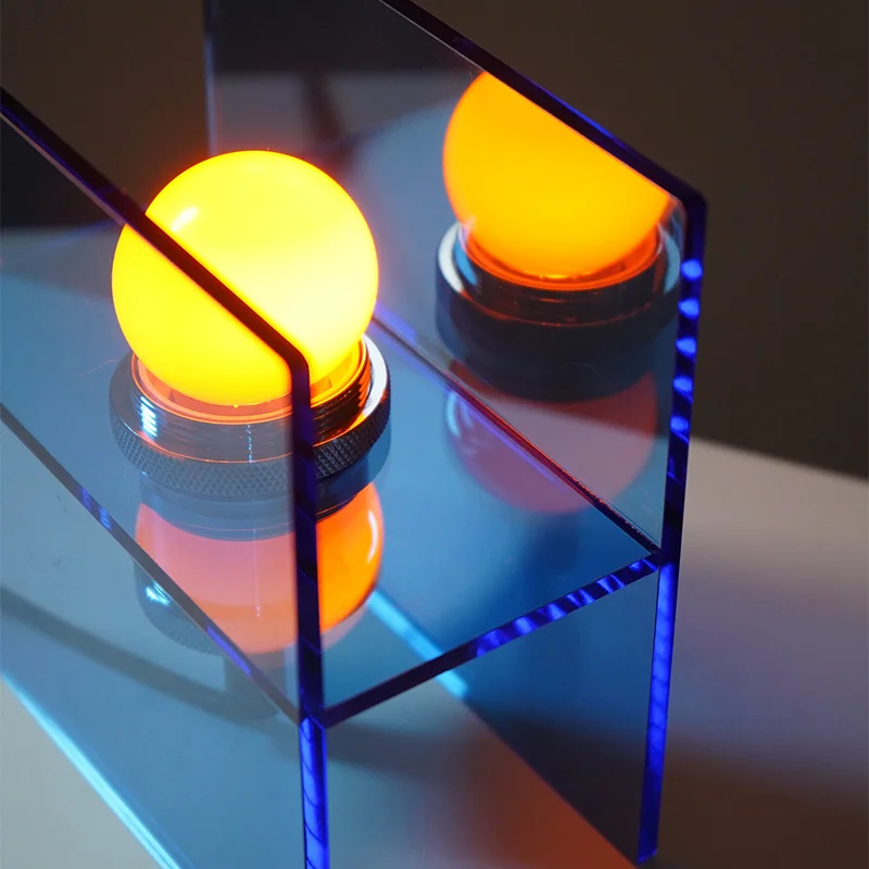 Acrylic Sunrise Blue Ocean Atmosphere Light Night Light Creative Decorative Desk Lamp Designer Desk Lamp