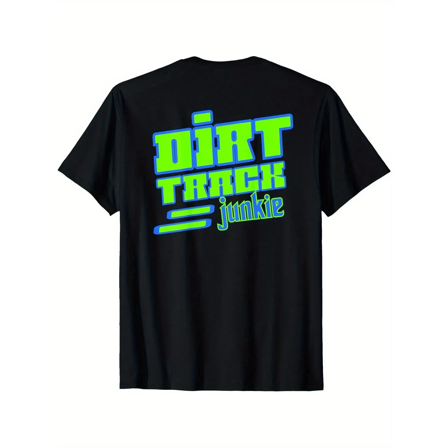 

Dirt Track Racing T-shirt for Men Dad Junkie Late Model Sprint Car Fan Tee Motorsports Race Day Tops