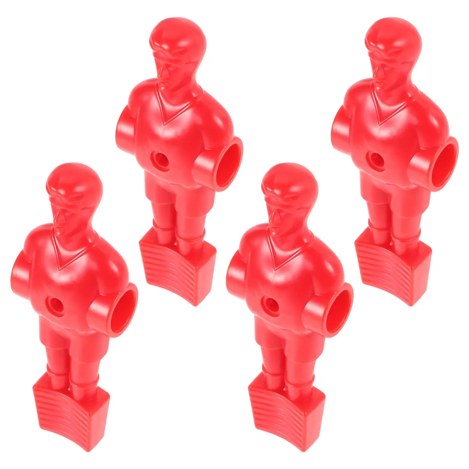 

4 Pcs Table Football Machine Accessories Foosball Parts Desktop Men Figure Player Statue Figures Man Replacement