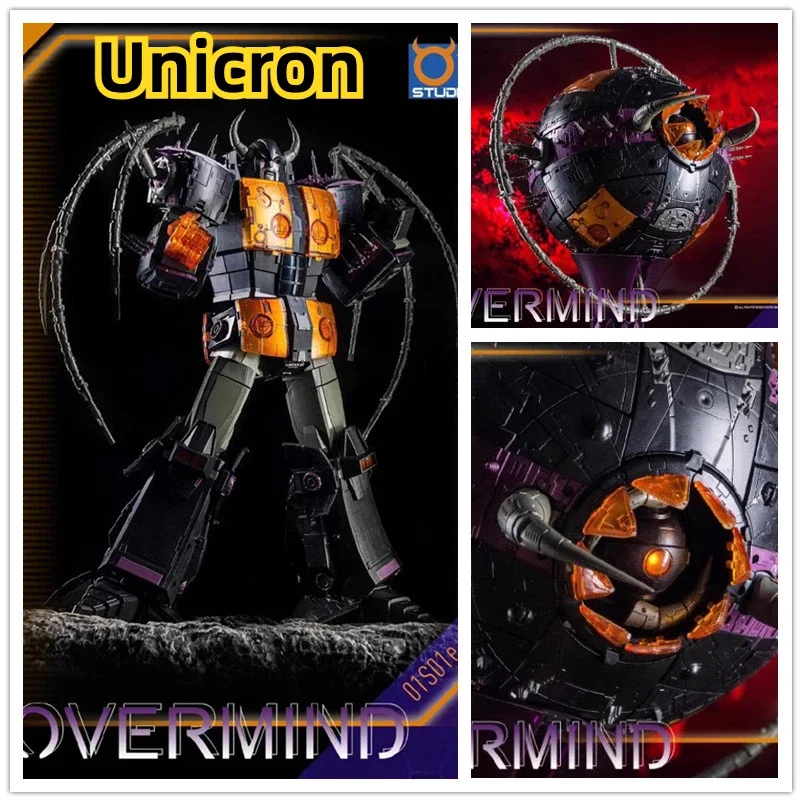 IN STOCK Transformation 01-Studio 01S01E Unicron Black color scheme Action Figures Toy Collection Gift