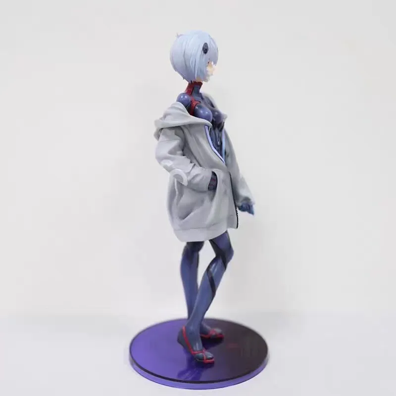 Domestic Rei Ayanami Evangelion Anime Figure 2D Cute Girl Model PC Case Decor Desktop Ornament Collectible Gift For Anime Fans view 4