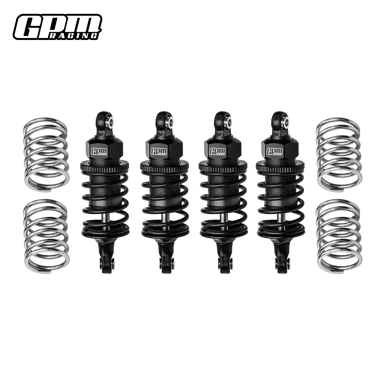 GPM 1/10 4WD Ford GT4-TEC 2.0 (83056-4) TRAXXAS Alu F&R صدمات فائقة مملوءة بالزيت #2