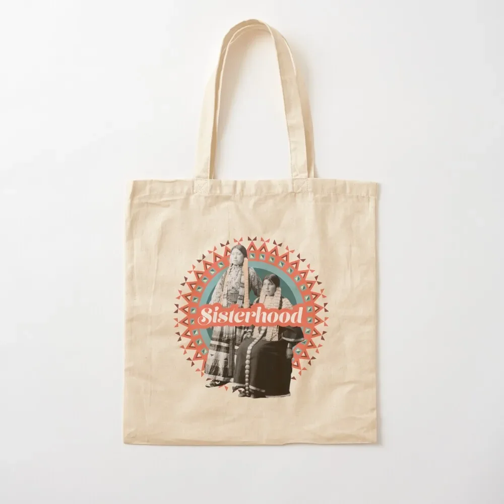 Indigenous Sisterhood Tote Bag canvas shopping bag eco pack Tote Bag