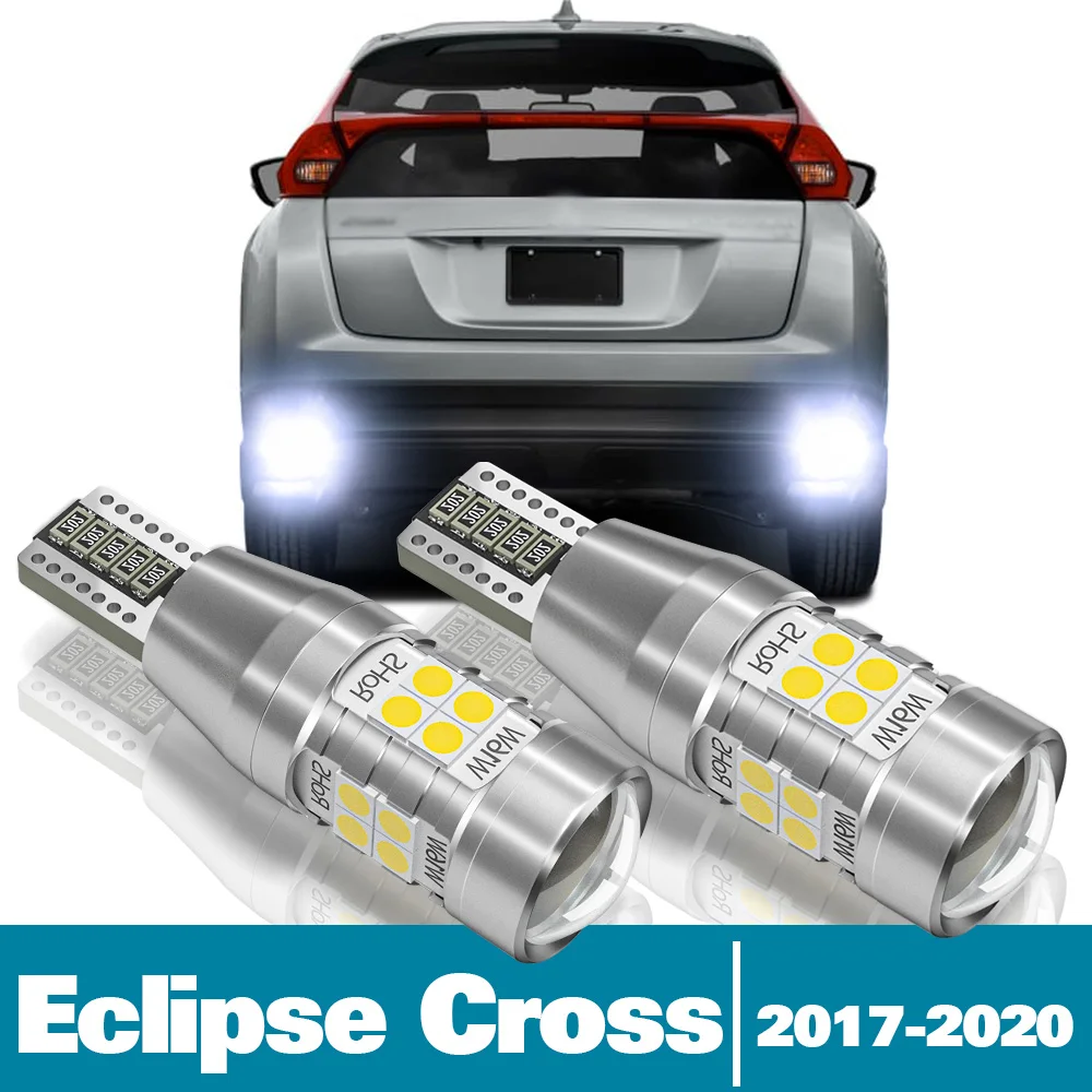 2pcs LED Reverse Light For Mitsubishi Eclipse Cross Accessories 2017 2018 2019 2020 Backup Back up Lamp