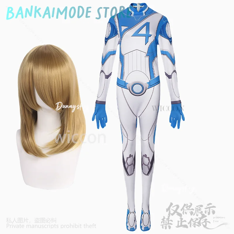 Аниме Rivals Косплей Зентаи Костюм Сьюзан Lingeries Cos Комбинезон Униформа Костюм Парик Для Девочек Женщина Хэллоуин Вечеринка Индивидуальные